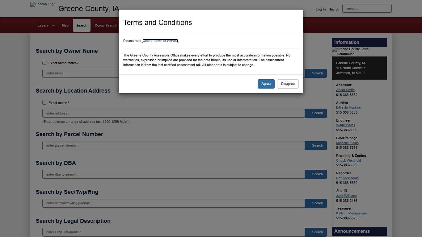Beacon - Greene County, IA - Search
